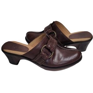 Frye Cheryl Leather Mules